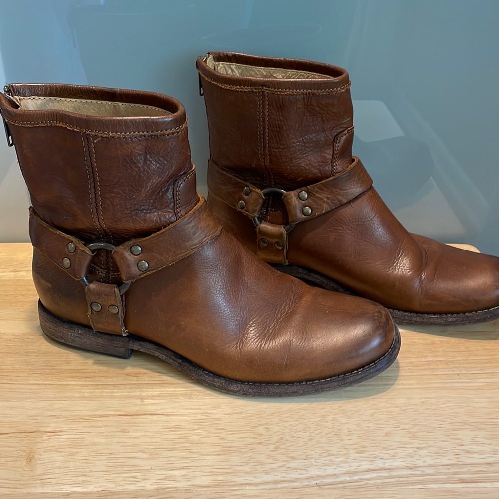 Frye Harness "Phillip" Boots, size 8.5